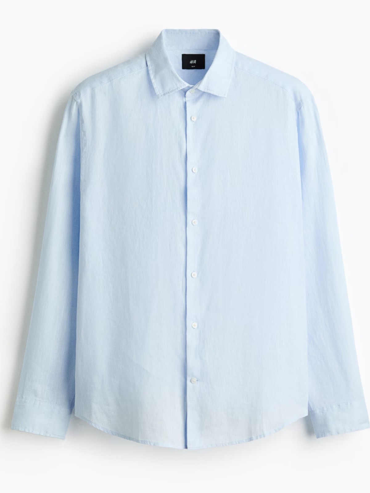 Relaxed Fit Linen-blend shirt